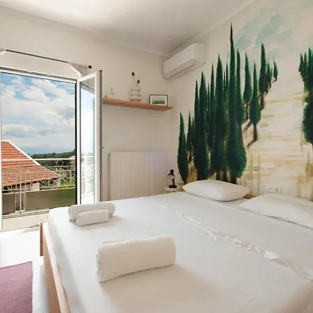 度假居 Zacharenia Cozy House With Sea Views